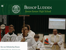 Tablet Screenshot of bishopludden.org